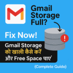 Gmail Storage Full Fix Now & Make Free Space